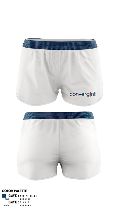 Convergint Pelotonia 24503229 Women's Shorts - 1