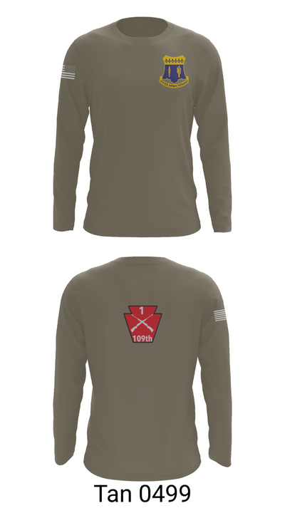 A co 1/109 75312716 Long Sleeve Performance Shirt 63