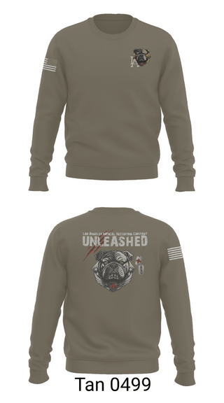 Crew Neck Sweatshirt, LA Medical Recruiting Company, Army, Teamtime, Team time, sublimation, custom sports apparel, team uniforms, spirit wear, spiritwear, sports uniforms, custom shirts, team store, custom team store, fundraiser sports, apparel fundraiser