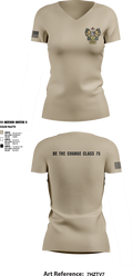 # 700 BSB always ready “Get some” 53617803 Women's Short Sleeve V-neck Shirt - 2