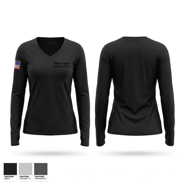 Alpine County Sheriff's Office Old School Cotton Feel Shirt - 1