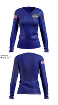 Dana Safety Supply Women's Long Sleeve V-neck Shirt - 21