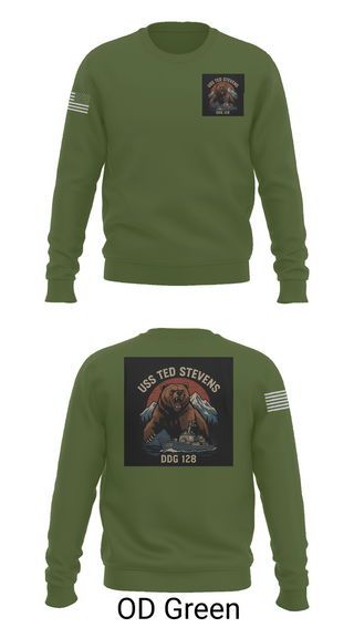 Crew Neck Sweatshirt, TED STEVENS, , Teamtime, Team time, sublimation, custom sports apparel, team uniforms, spirit wear, spiritwear, sports uniforms, custom shirts, team store, custom team store, fundraiser sports, apparel fundraiser