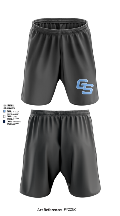 GS Baseball Athletic Shorts With Pockets - 3