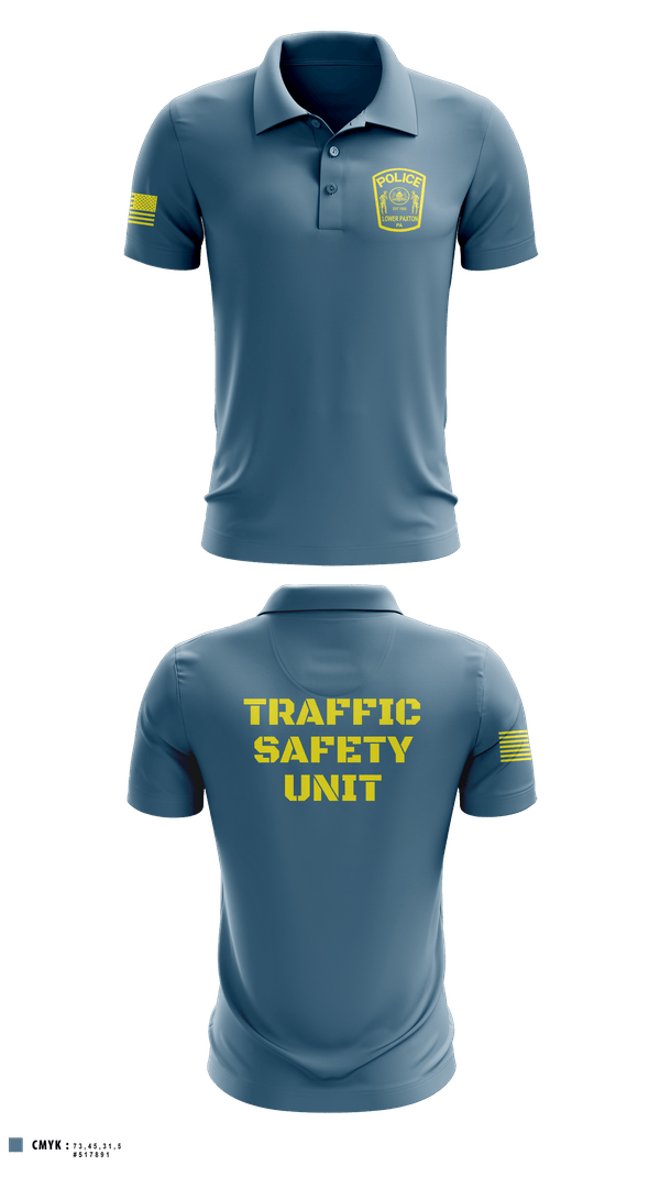 Short Sleeve Performance Polo, Traffic Safety Unit, , Teamtime, Team time, sublimation, custom sports apparel, team uniforms, spirit wear, spiritwear, sports uniforms, custom shirts, team store, custom team store, fundraiser sports, apparel fundraiser