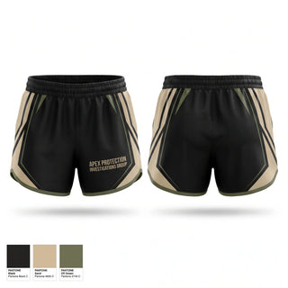 Womens Shorts, APEX PROTECTION & INVESTIGATIONS GROUP, Police, Teamtime, Team time, sublimation, custom sports apparel, team uniforms, spirit wear, spiritwear, sports uniforms, custom shirts, team store, custom team store, fundraiser sports, apparel fundraiser