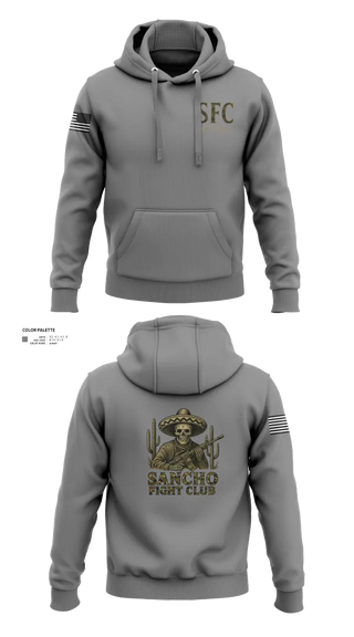 Hoodie, Sancho Fight Club, , Teamtime, Team time, sublimation, custom sports apparel, team uniforms, spirit wear, spiritwear, sports uniforms, custom shirts, team store, custom team store, fundraiser sports, apparel fundraiser