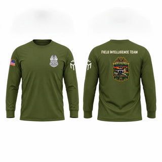 Long Sleeve Performance Shirt, Field intelligence team, Police, Teamtime, Team time, sublimation, custom sports apparel, team uniforms, spirit wear, spiritwear, sports uniforms, custom shirts, team store, custom team store, fundraiser sports, apparel fundraiser