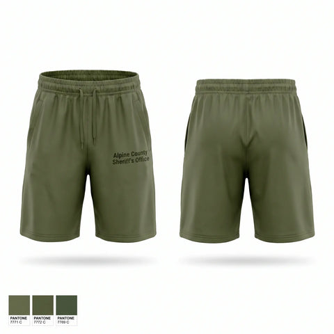 Athletic Shorts With Pockets, Alpine County Sheriff’s Office, Police, Teamtime, Team time, sublimation, custom sports apparel, team uniforms, spirit wear, spiritwear, sports uniforms, custom shirts, team store, custom team store, fundraiser sports, apparel fundraiser