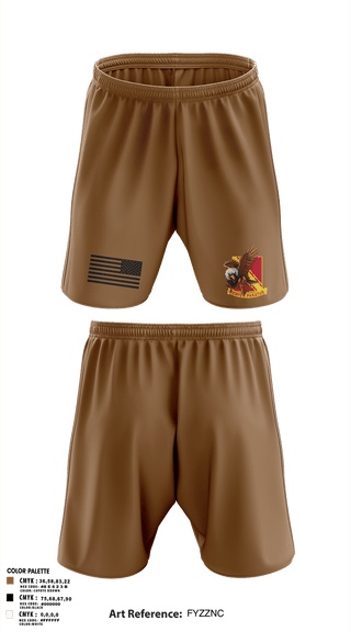 Athletic Shorts With Pockets, Alpha Battery 5-52 BN, , Teamtime, Team time, sublimation, custom sports apparel, team uniforms, spirit wear, spiritwear, sports uniforms, custom shirts, team store, custom team store, fundraiser sports, apparel fundraiser