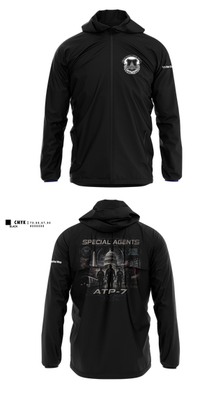 Windbreaker without hood, ATP-7, Police, Teamtime, Team time, sublimation, custom sports apparel, team uniforms, spirit wear, spiritwear, sports uniforms, custom shirts, team store, custom team store, fundraiser sports, apparel fundraiser