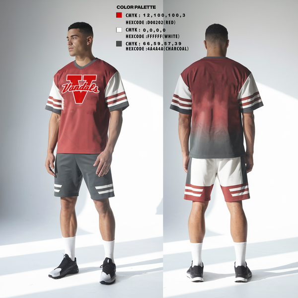 Short Sleeve Performance Shirt, Vandals, , Teamtime, Team time, sublimation, custom sports apparel, team uniforms, spirit wear, spiritwear, sports uniforms, custom shirts, team store, custom team store, fundraiser sports, apparel fundraiser