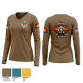 Charlie Company 2-162 89462594 Women's Long Sleeve V-neck Shirt - 1