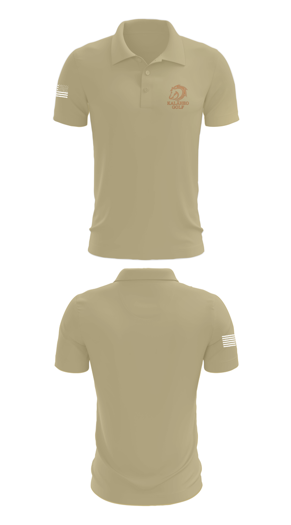 Short Sleeve Performance Polo, Kalaheo Golf, Golf, Teamtime, Team time, sublimation, custom sports apparel, team uniforms, spirit wear, spiritwear, sports uniforms, custom shirts, team store, custom team store, fundraiser sports, apparel fundraiser
