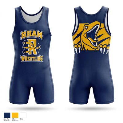 RHAM RAPTORS Wrestling Singlet - 1