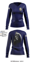 89th ATKS 4594121 Women's Long Sleeve V-neck Shirt - 4