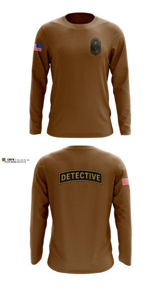 Long Sleeve Performance Shirt, 18 Security Forces Squadron, Air Force, Teamtime, Team time, sublimation, custom sports apparel, team uniforms, spirit wear, spiritwear, sports uniforms, custom shirts, team store, custom team store, fundraiser sports, apparel fundraiser