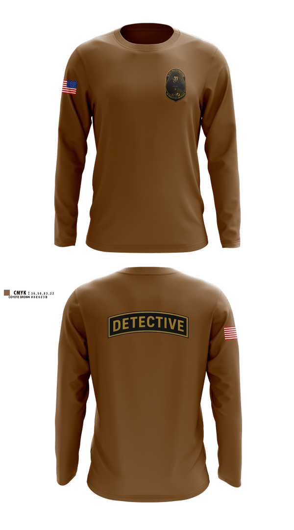 Long Sleeve Performance Shirt, 18 Security Forces Squadron, Air Force, Teamtime, Team time, sublimation, custom sports apparel, team uniforms, spirit wear, spiritwear, sports uniforms, custom shirts, team store, custom team store, fundraiser sports, apparel fundraiser