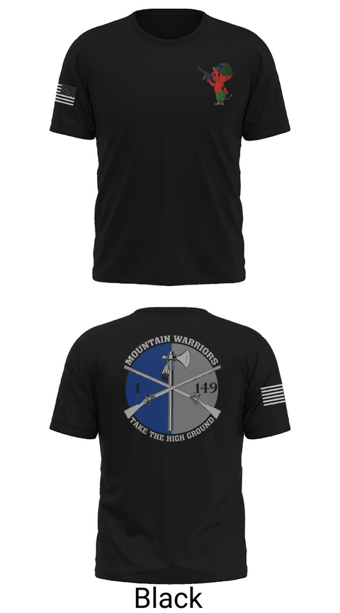 Short Sleeve Performance Shirt, 1-149th HHC Medic section, Army, Teamtime, Team time, sublimation, custom sports apparel, team uniforms, spirit wear, spiritwear, sports uniforms, custom shirts, team store, custom team store, fundraiser sports, apparel fundraiser