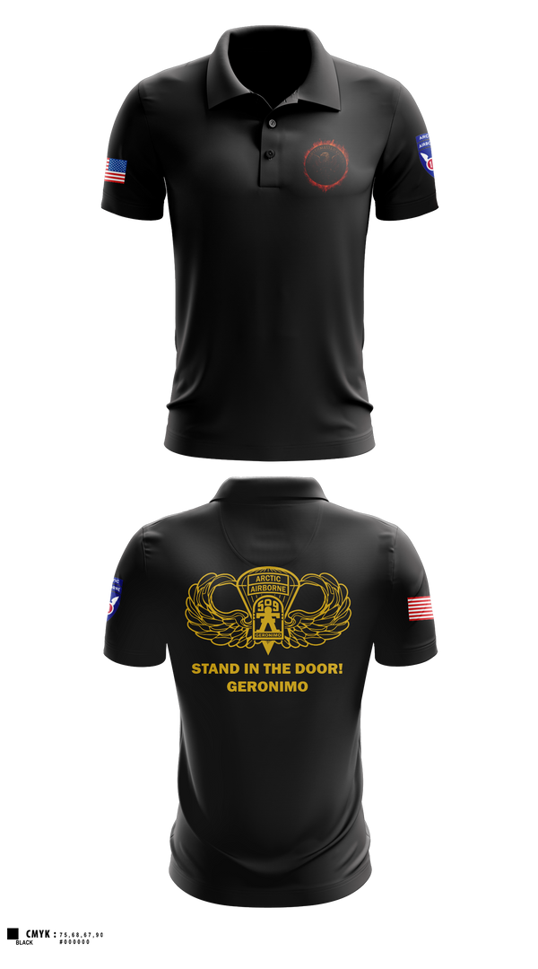 Short Sleeve Performance Polo, 3/509, Army, Teamtime, Team time, sublimation, custom sports apparel, team uniforms, spirit wear, spiritwear, sports uniforms, custom shirts, team store, custom team store, fundraiser sports, apparel fundraiser