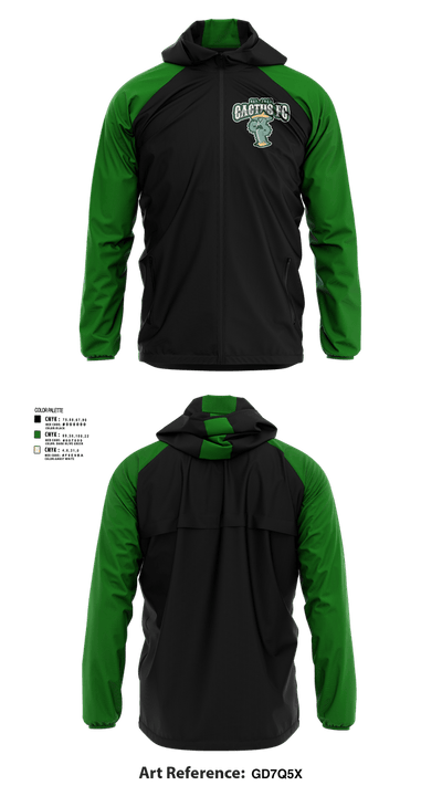 Cactus Fc 14897067 Windbreaker - 6