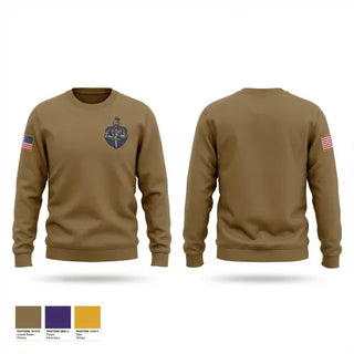 Crew Neck Sweatshirt, B co, Army, Teamtime, Team time, sublimation, custom sports apparel, team uniforms, spirit wear, spiritwear, sports uniforms, custom shirts, team store, custom team store, fundraiser sports, apparel fundraiser