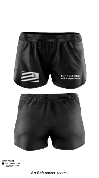 Ranger Panties, Fort Detrick Police Department, Police, Teamtime, Team time, sublimation, custom sports apparel, team uniforms, spirit wear, spiritwear, sports uniforms, custom shirts, team store, custom team store, fundraiser sports, apparel fundraiser
