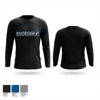 Long Sleeve Performance Shirt, Corpus Christi Roadrunners, Spirit Store, Teamtime, Team time, sublimation, custom sports apparel, team uniforms, spirit wear, spiritwear, sports uniforms, custom shirts, team store, custom team store, fundraiser sports, apparel fundraiser