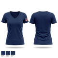 Yantis Volunteer Fire Department Women's Short Sleeve V-neck Shirt - 1