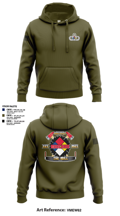 Central Pierce Hazmat 51368601 Hoodie - 2