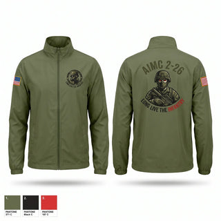 Windbreaker, AIMC 2-26, Marines, Teamtime, Team time, sublimation, custom sports apparel, team uniforms, spirit wear, spiritwear, sports uniforms, custom shirts, team store, custom team store, fundraiser sports, apparel fundraiser