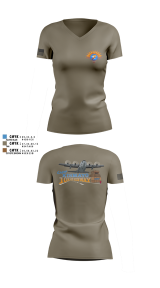 Womens Short Sleeve Vneck Shirt, Task Force Bastards, , Teamtime, Team time, sublimation, custom sports apparel, team uniforms, spirit wear, spiritwear, sports uniforms, custom shirts, team store, custom team store, fundraiser sports, apparel fundraiser