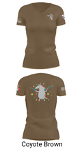 Bussy Squad 89240186 Women's Short Sleeve V-neck Shirt - 8