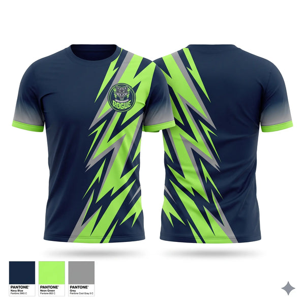Short Sleeve Performance Shirt, West Michigan Rogue, Men's Basketball, Teamtime, Team time, sublimation, custom sports apparel, team uniforms, spirit wear, spiritwear, sports uniforms, custom shirts, team store, custom team store, fundraiser sports, apparel fundraiser