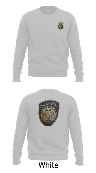 Crew Neck Sweatshirt, Grand River Dam Authority, Police, Teamtime, Team time, sublimation, custom sports apparel, team uniforms, spirit wear, spiritwear, sports uniforms, custom shirts, team store, custom team store, fundraiser sports, apparel fundraiser