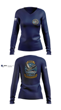 MSCLANT 20118789 Women's Long Sleeve V-neck Shirt - 1 (1)
