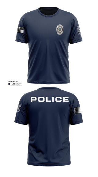 Short Sleeve Performance Shirt, Struthers Police, Police, Teamtime, Team time, sublimation, custom sports apparel, team uniforms, spirit wear, spiritwear, sports uniforms, custom shirts, team store, custom team store, fundraiser sports, apparel fundraiser