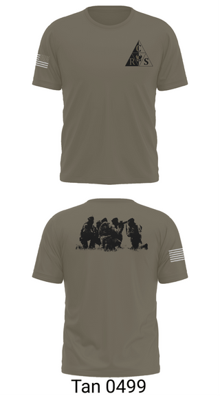 Old School Cotton Feel Shirt, 5th Combat Readiness School, Air Force, Teamtime, Team time, sublimation, custom sports apparel, team uniforms, spirit wear, spiritwear, sports uniforms, custom shirts, team store, custom team store, fundraiser sports, apparel fundraiser
