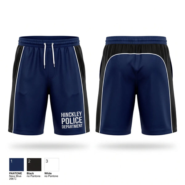 Athletic Shorts With Pockets, Hinckley Police Department, Police, Teamtime, Team time, sublimation, custom sports apparel, team uniforms, spirit wear, spiritwear, sports uniforms, custom shirts, team store, custom team store, fundraiser sports, apparel fundraiser