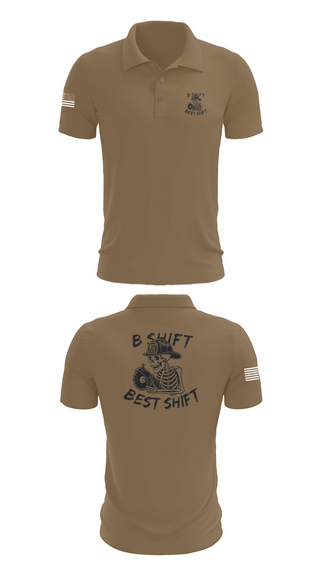 Short Sleeve Performance Polo, 812 CES (B shift), Air Force, Teamtime, Team time, sublimation, custom sports apparel, team uniforms, spirit wear, spiritwear, sports uniforms, custom shirts, team store, custom team store, fundraiser sports, apparel fundraiser
