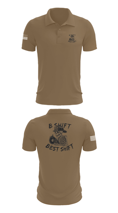 812 CES (B shift) 21761053 Short Sleeve Performance Polo - 7