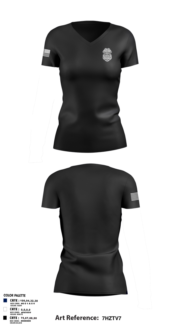 Womens Short Sleeve Vneck Shirt, Military Police, , Teamtime, Team time, sublimation, custom sports apparel, team uniforms, spirit wear, spiritwear, sports uniforms, custom shirts, team store, custom team store, fundraiser sports, apparel fundraiser