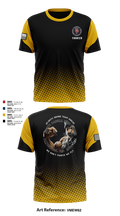 AFJROTC MS-081 DRONE TEAM 88778530 Short Sleeve Performance Shirt - 222