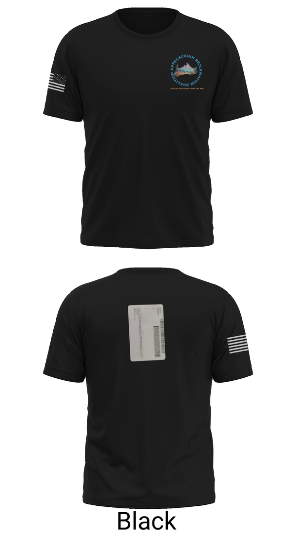 Short Sleeve Performance Shirt, Appalachian Reclamation Koalition, , Teamtime, Team time, sublimation, custom sports apparel, team uniforms, spirit wear, spiritwear, sports uniforms, custom shirts, team store, custom team store, fundraiser sports, apparel fundraiser