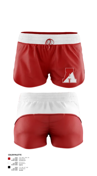 Womens Soccer Shorts, St. Thomas Aquinas Soccer, Women's Soccer, Teamtime, Team time, sublimation, custom sports apparel, team uniforms, spirit wear, spiritwear, sports uniforms, custom shirts, team store, custom team store, fundraiser sports, apparel fundraiser
