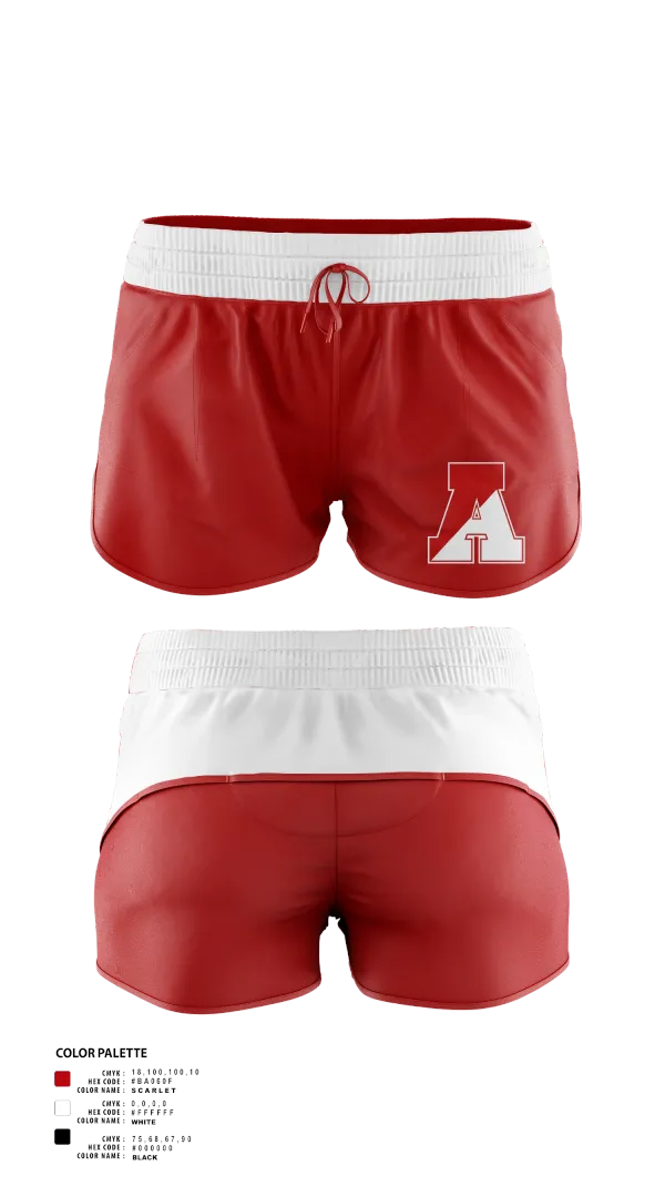 Womens Soccer Shorts, St. Thomas Aquinas Soccer, Women's Soccer, Teamtime, Team time, sublimation, custom sports apparel, team uniforms, spirit wear, spiritwear, sports uniforms, custom shirts, team store, custom team store, fundraiser sports, apparel fundraiser