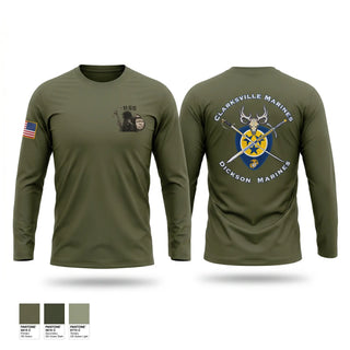 Long Sleeve Performance Shirt, RSS Clarksville, Marines, Teamtime, Team time, sublimation, custom sports apparel, team uniforms, spirit wear, spiritwear, sports uniforms, custom shirts, team store, custom team store, fundraiser sports, apparel fundraiser