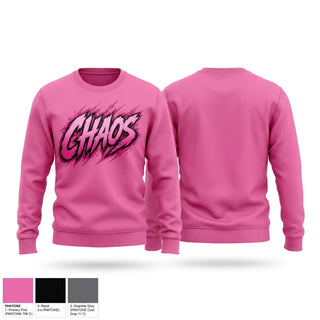 Crew Neck Sweatshirt, Chaos, Softball, Teamtime, Team time, sublimation, custom sports apparel, team uniforms, spirit wear, spiritwear, sports uniforms, custom shirts, team store, custom team store, fundraiser sports, apparel fundraiser