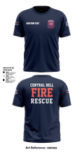 Central Bell County Fire Rescue  Short Sleeve Performance Shirt - 4