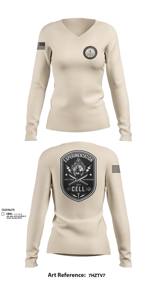 Womens Long Sleeve Vneck Shirt, TCC-1 experimentation, , Teamtime, Team time, sublimation, custom sports apparel, team uniforms, spirit wear, spiritwear, sports uniforms, custom shirts, team store, custom team store, fundraiser sports, apparel fundraiser